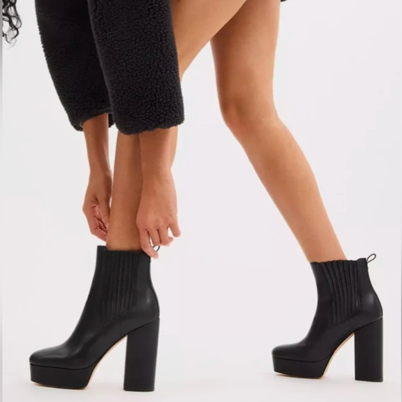 Coach Women's Black Platform Ankle Boots - Picture 2 of 12